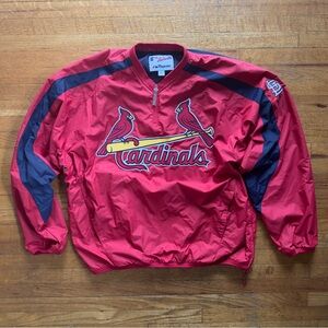 St. Louis Cardinals Red‎ and Blue Pullover Jacket